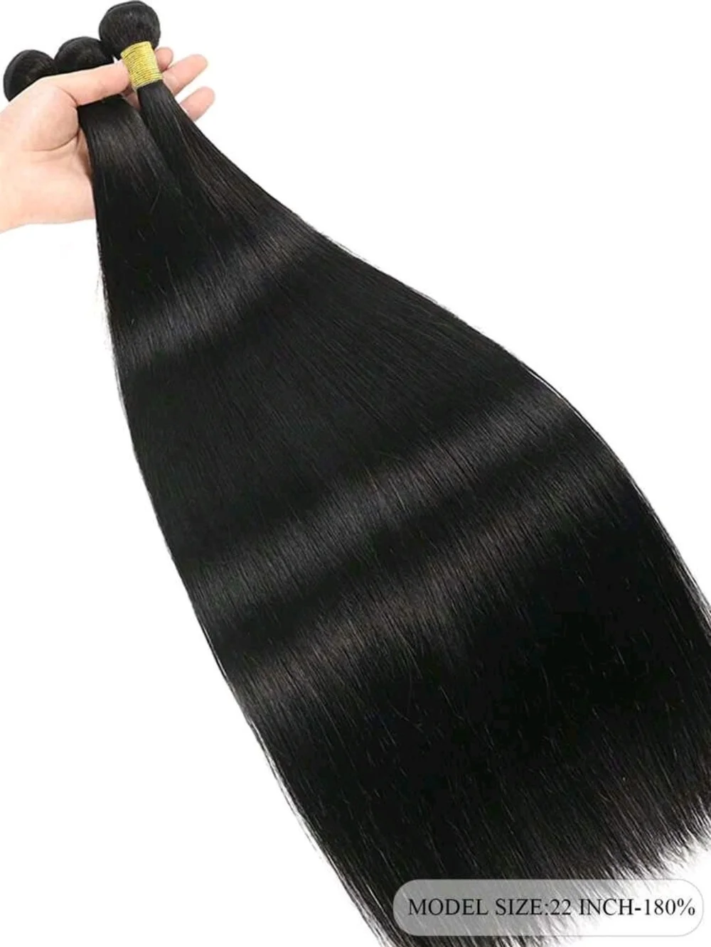 Human Hair 4 Pcs Bundles 1 Pc Closure 20